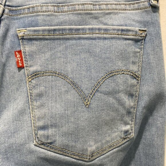 Levi's 710 super skinny light blue jeans Size 26 - Picture 9 of 14